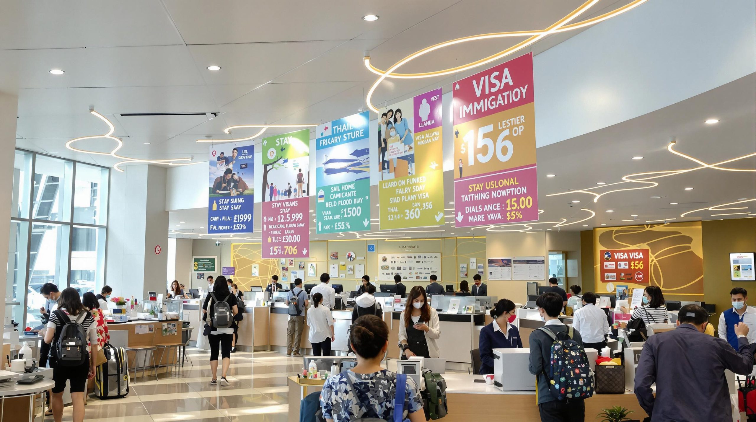 Bureau d'immigration en Thaïlande