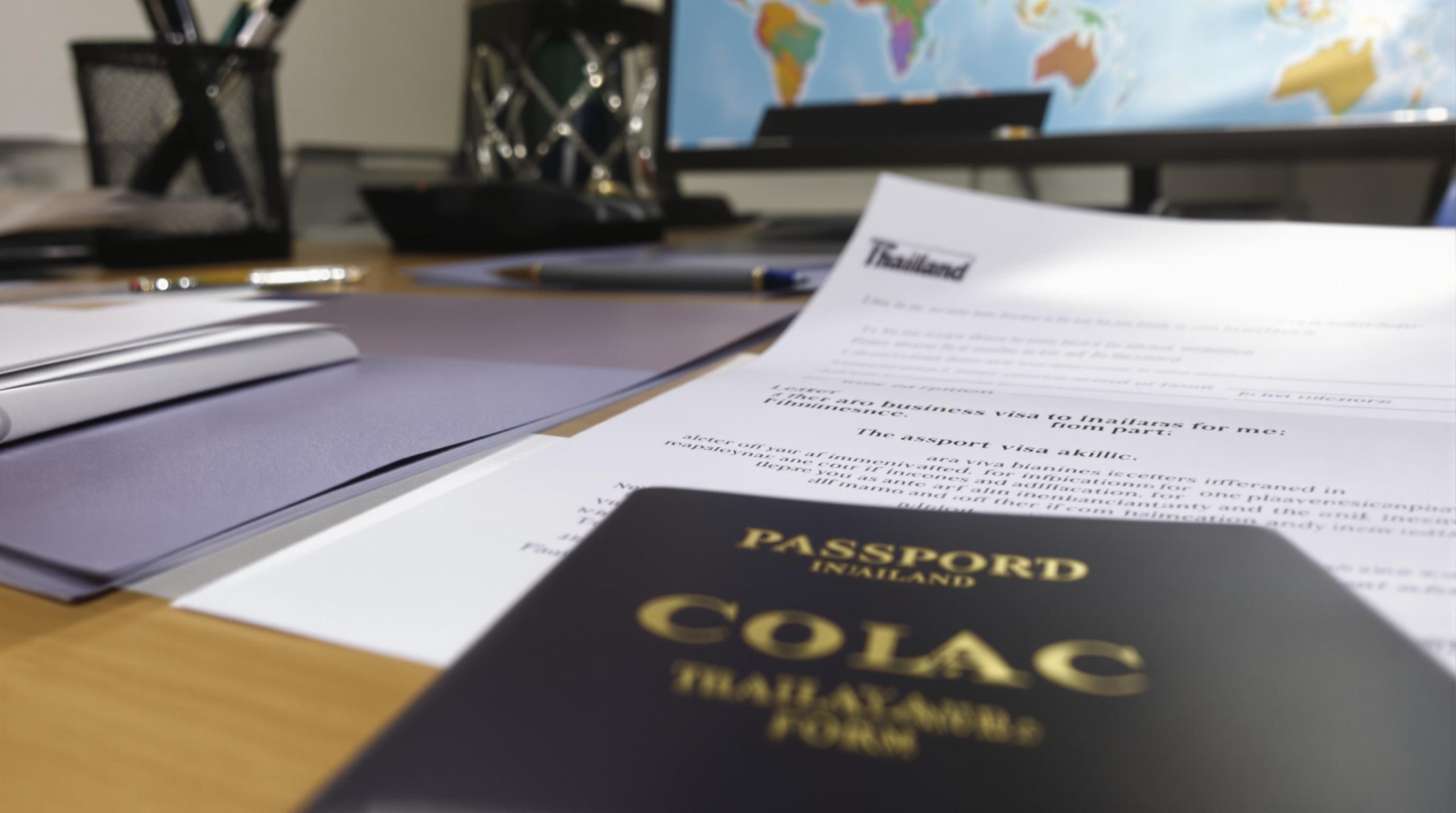 Documents requis pour le visa business Thaïlande