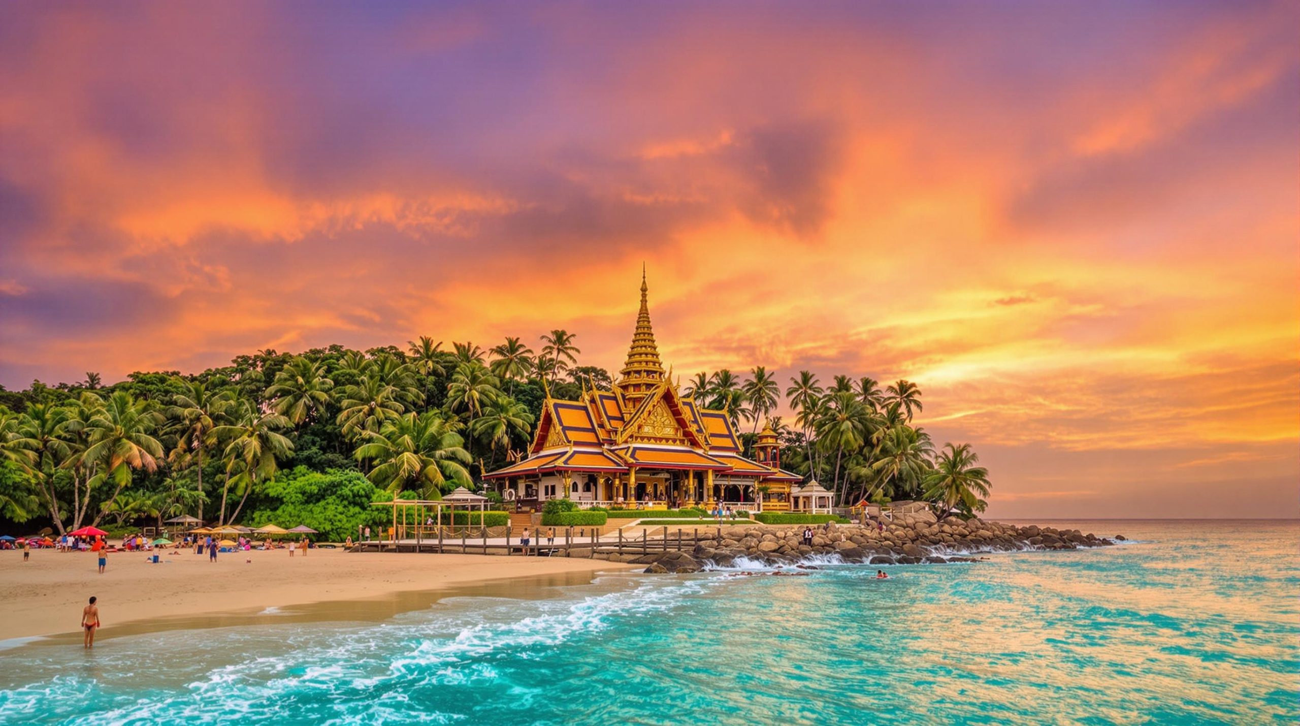 Paysages de Thaïlande pour un séjour prolongé
