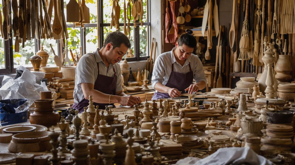Artisanat traditionnel à Chiang Mai