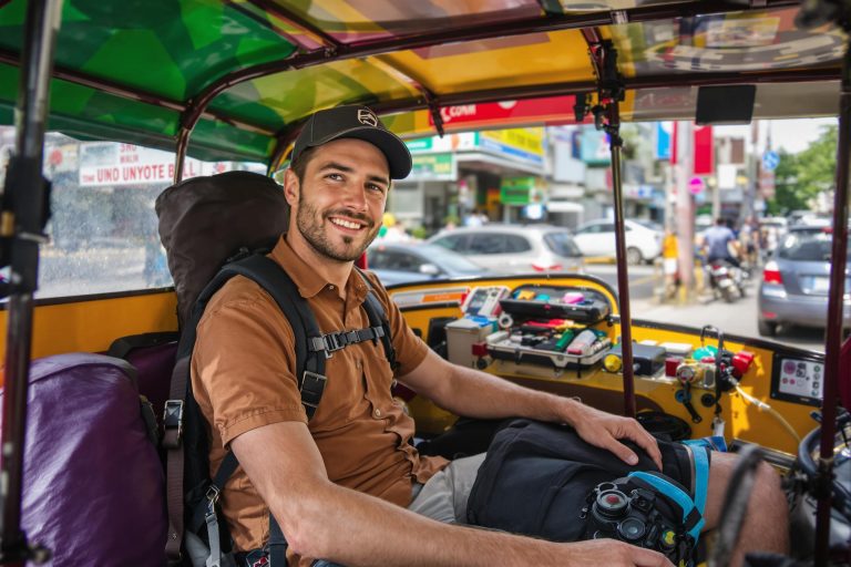 bagpacker en thailande