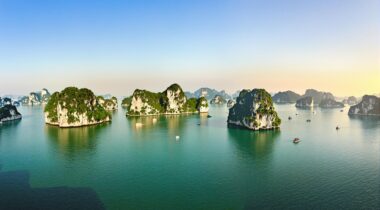 Panorama de la Baie d'Halong