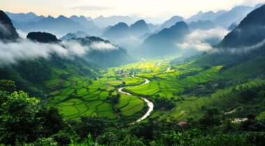 Paysage naturel du Vietnam