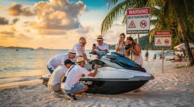 arnaque jet ski thailande comment