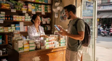 thai vie quotidienne mots pharmacie